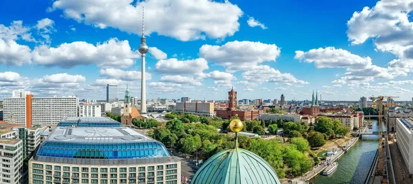 Centro Ciudad Berlín Desde Catedral Berlín —  Fotos de Stock