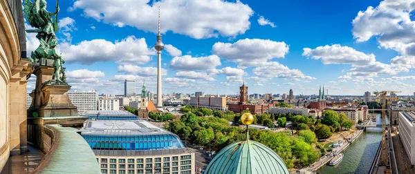 Berlijn Centrum Van Stad Gezien Vanaf Berliner Dom — Stockfoto