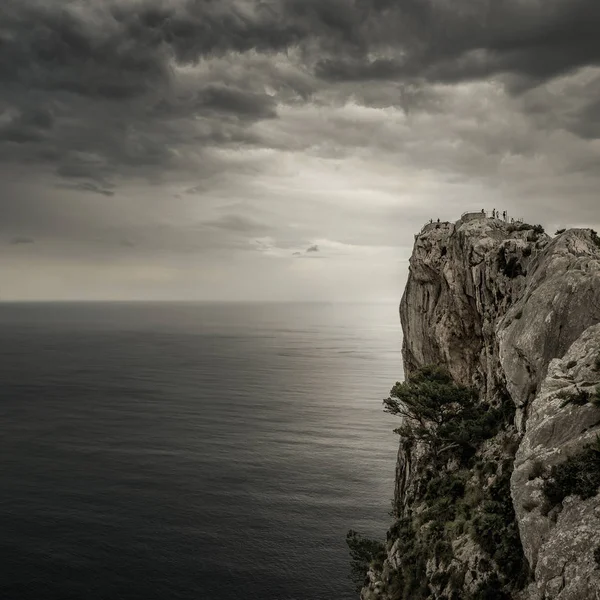 Roccia Sulla Costa Maiorca — Foto Stock