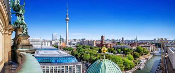 berlin city center on a sunny day