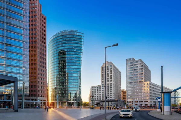 Panoramisch Uitzicht Potsdamer Platz Berlijn — Stockfoto