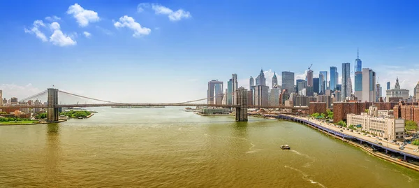 Vista Panorámica Horizonte Nueva York —  Fotos de Stock