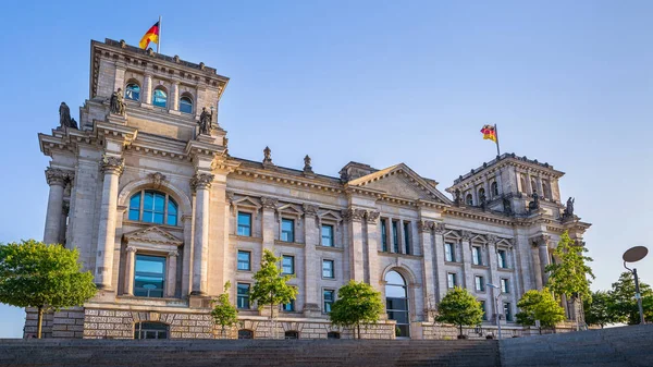 Het Beroemde Reichstag Gebouw Berlijn — Stockfoto