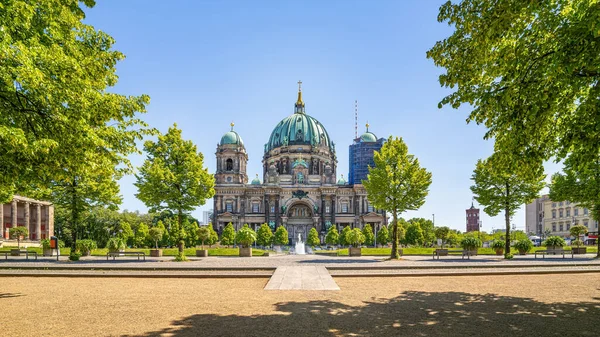 Famosa Catedral Berlim Alemanha — Fotografia de Stock