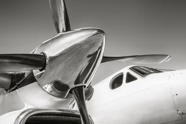 Sportrepülőgép Légcsavarja — Stock Fotó
