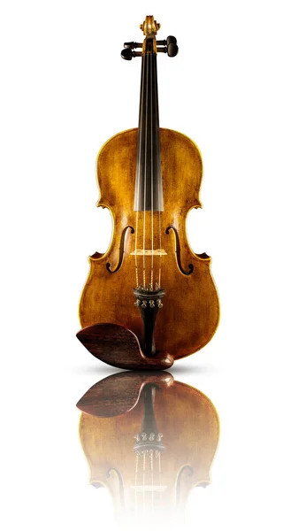 Perto Violino — Fotografia de Stock