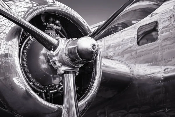 Radial Engine Historical Aircraft — Stock Photo, Image