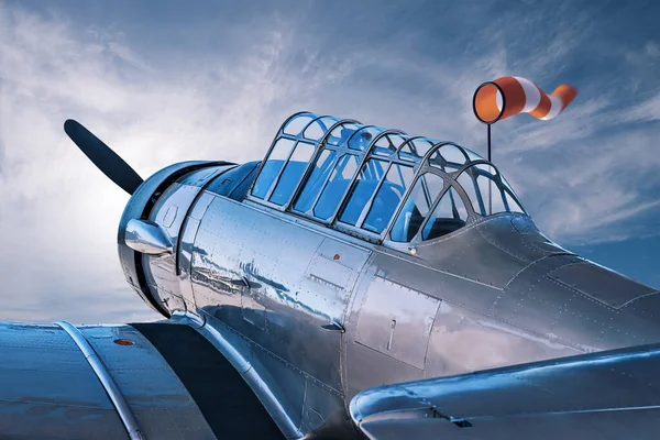 Historical Aircraft Airfield — Stock Photo, Image