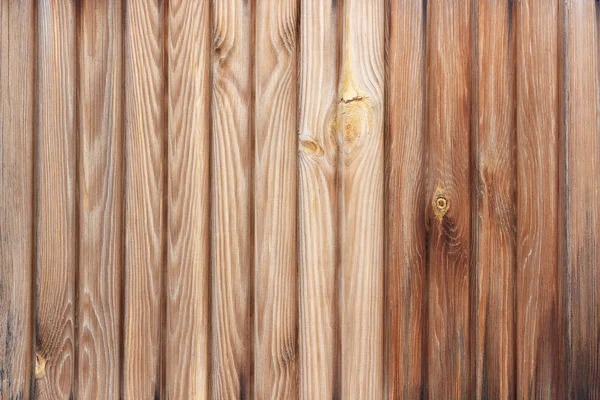 Wall of wooden boards lining, texture background — Stock Photo, Image