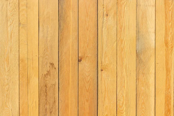 Texture of the wall from the wooden boards in natural color. Natural wooden background — Stock Photo, Image
