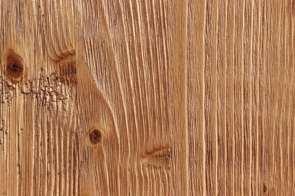 Lacquered wood surface of natural color. — Stock Photo, Image