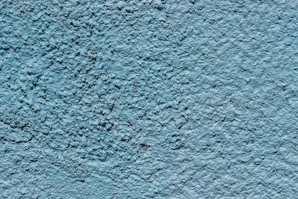 Fond en béton peint avec de la peinture bleue . — Photo