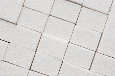 şeker yüzeyi rafine, yakın çekim, arka plan dokusu