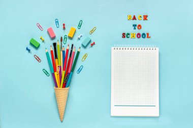 Waffle dondurma koni Kırtasiye Kalemler boya fırçası ataş