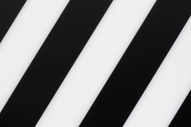 Black and white diagonal stripes background, texture clipart