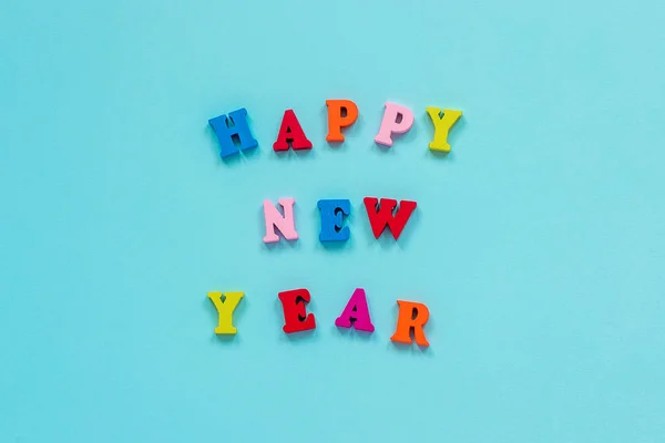 Texto Feliz Año Nuevo —  Fotos de Stock