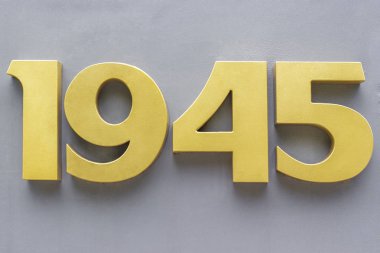  gri arka plandaki metal sayılar