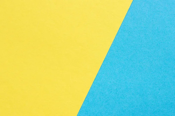 Textur schweres Papier, abstrakter gelber und blauer Hintergrund — Stockfoto