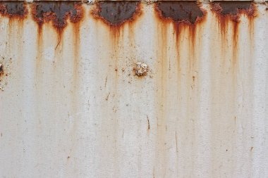 Paslı metalik beyaz arka plan