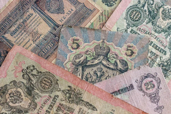 Oud Koninklijk geld Rusland — Stockfoto