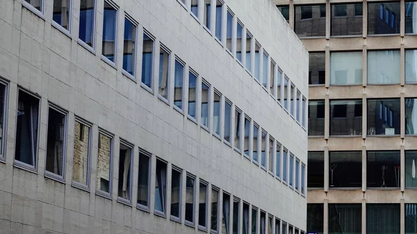 Fasad Budynków Biurowych Antwerpii Belgia — Zdjęcie stockowe