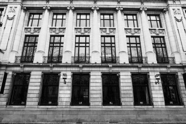 Eski mimari Antwerp, Belçika.