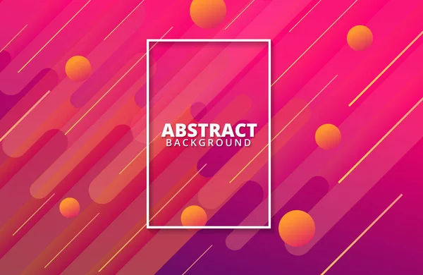 Abstract geometric background. Dynamic shapes composition. Background template for banner, web, landing page, cover, promotion, print, poster, greeting card. Cool gradients. — Stock Vector