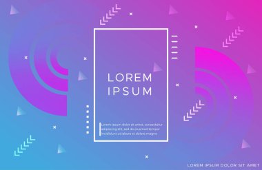 Minimum geometrik arkaplan. Moda eğilimli renk arkaplanı. Eps10 vektörü.