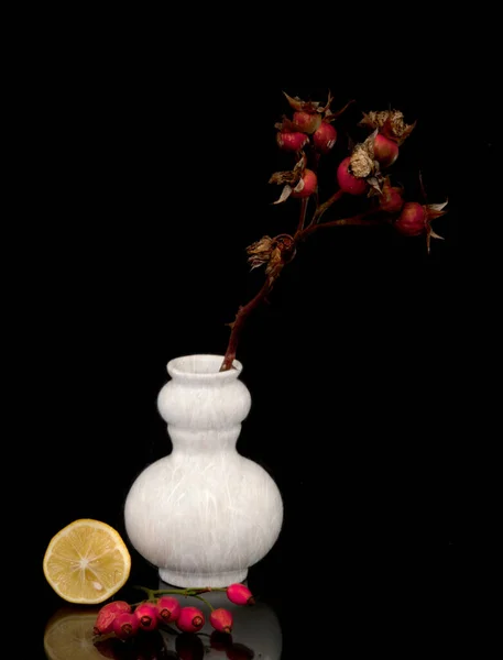 Stillleben Mit Vasen Und Blumen — Stockfoto