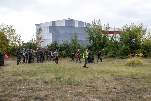 Sumy Ukrayna 2020 Prozone Taktik Turnuvası Kobars Kulübünün Yıldönümüne Ithaf — Stok fotoğraf