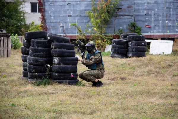 Сумы Украина 2020 Место Проведения Тактического Турнира Prozone Посвященного Летию — стоковое фото