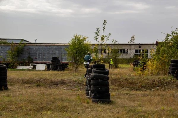Сумы Украина 2020 Место Проведения Тактического Турнира Prozone Посвященного Летию — стоковое фото