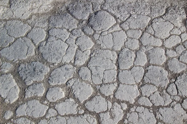 砕けたチョークの道の質感 Background Cretaceous Road — ストック写真