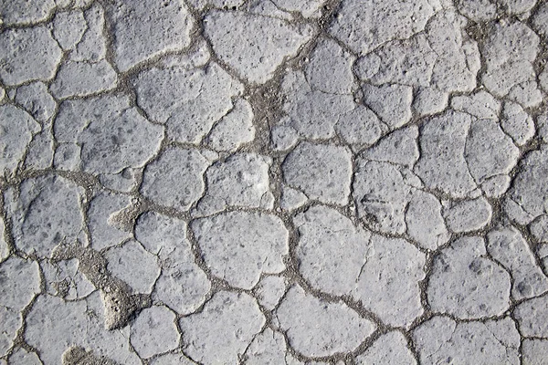 砕けたチョークの道の質感 Background Cretaceous Road — ストック写真
