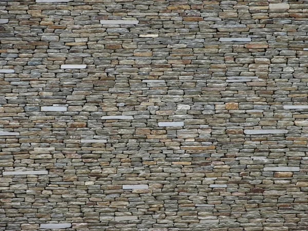 明るい色の石のレンガの壁 — ストック写真