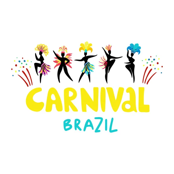 Carnival Brasil — Stock Vector