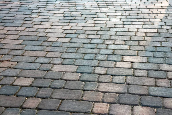 Masonry wall paving stones as a background close up — Stock Photo, Image