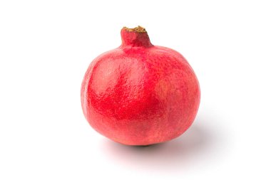 Beyaz arka planda, yakın planda bir leke. izole et