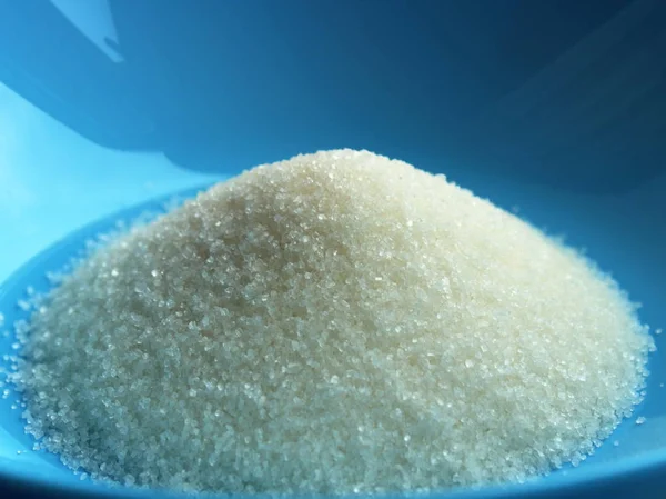 Socker Sand Närbild Textur Bakgrund — Stockfoto