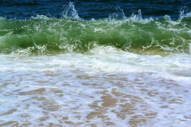 Sörf inanılmaz parlak dalgalar