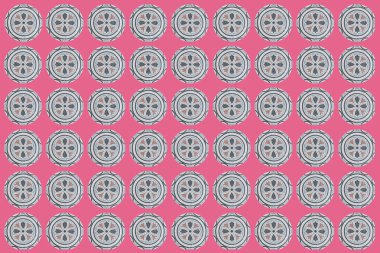 Pantone pembe limonata renk arka plan tekstil için izole desen