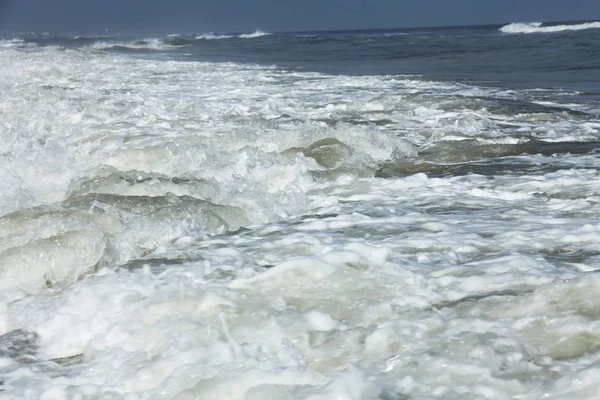 Ocean Foam Waves Atlantic Florida Coast — Stock Photo, Image