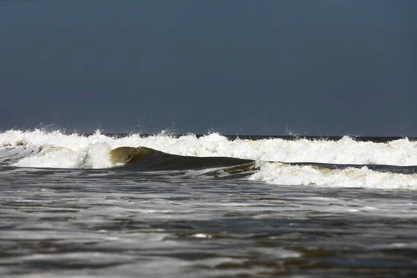 Olas Espuma Oceánica Costa Atlántica Florida — Foto de Stock