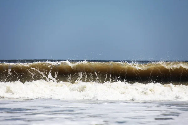 Olas Espuma Oceánica Costa Atlántica Florida — Foto de Stock