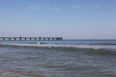 Yaz aylarında güneş Florida plaj