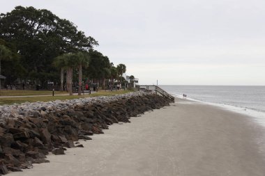 Yaz aylarında güneş Florida plaj