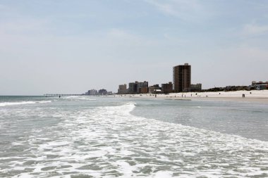 Yaz aylarında güneş Florida plaj