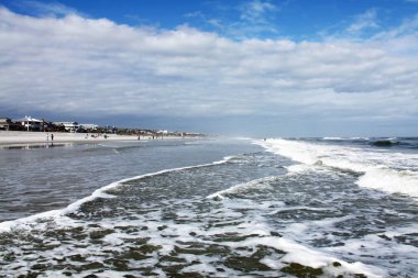 Yaz aylarında güneş Florida plaj