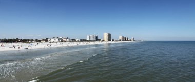 Yaz aylarında güneş Florida plaj