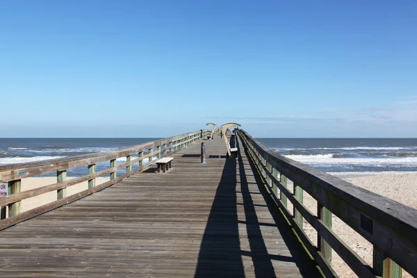 Sole Florida Spiaggia Nel Periodo Estivo — Foto Stock